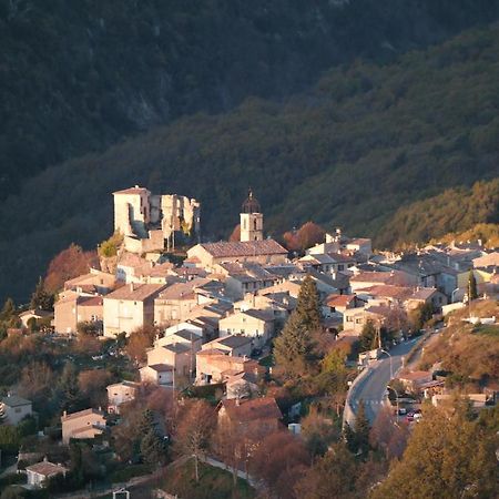 Au Pied du Château Greolieres les Neiges Exterior foto
