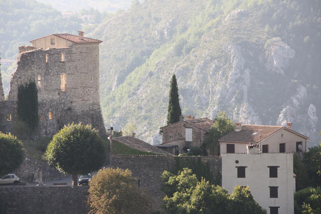 Au Pied du Château Greolieres les Neiges Exterior foto