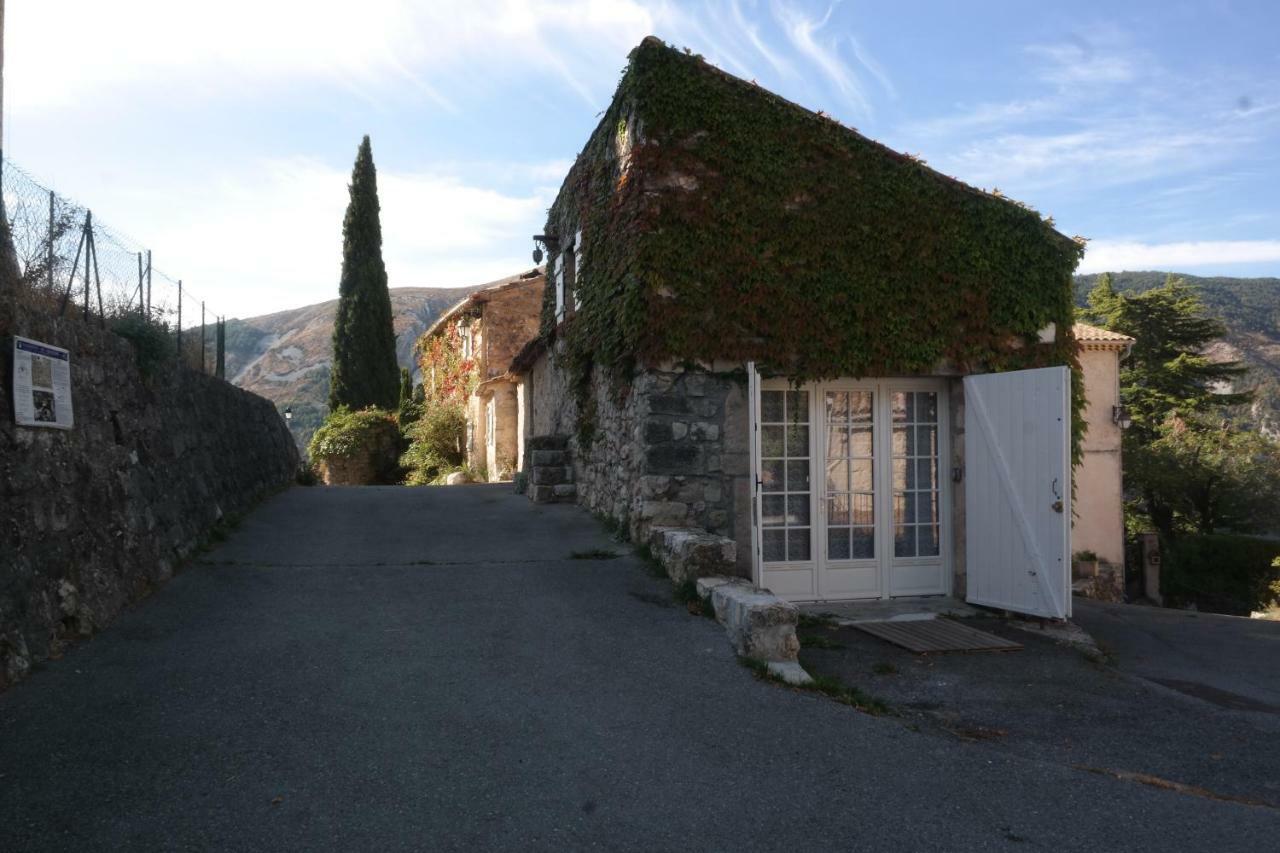 Au Pied du Château Greolieres les Neiges Exterior foto